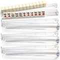 Set of 4 Clear Mahjong Racks with Pushers D946809