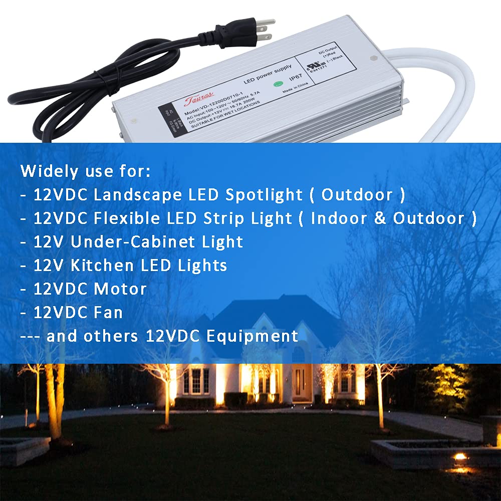 12V 200W Waterproof AC to DC Power Supply W3937