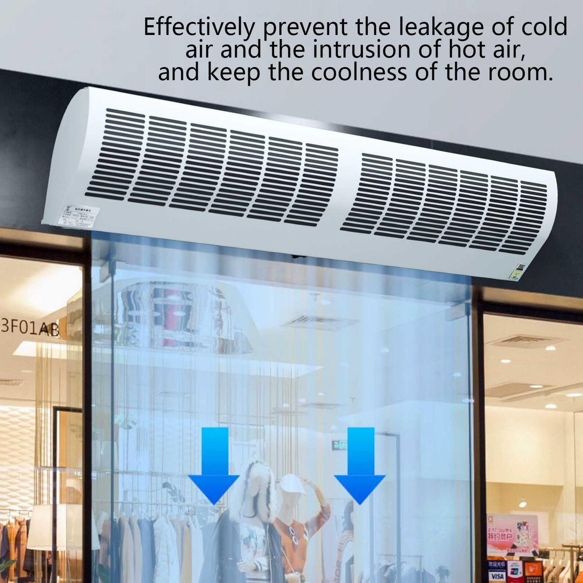 Air Curtain Fan 120cm T364