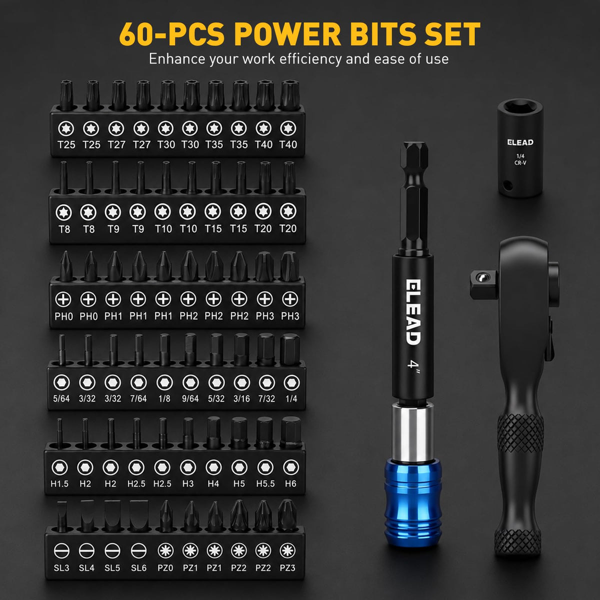 148-Piece SAE/Metric Mechanics Tool Set X69710