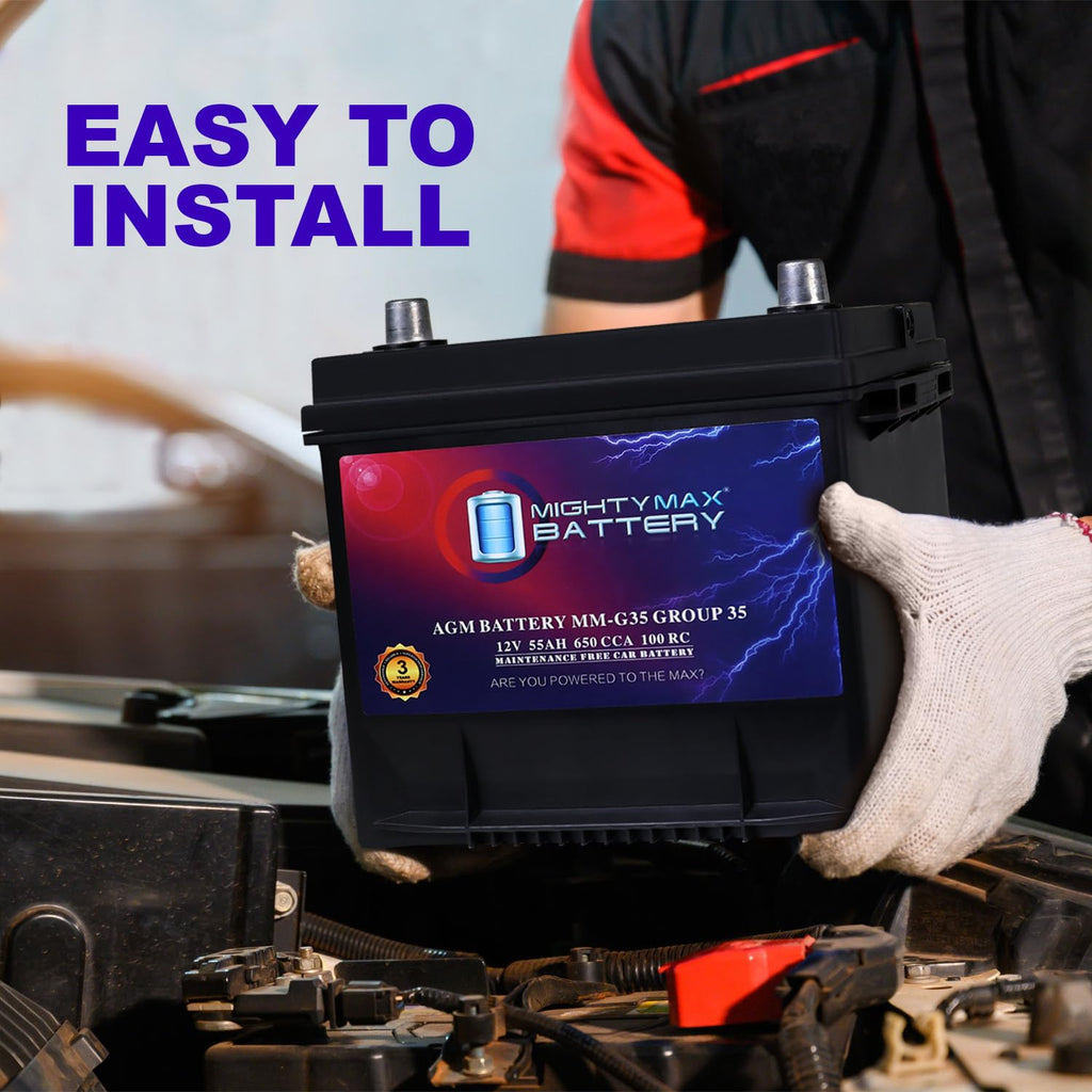 12V 55Ah AGM Replacement Battery E823109