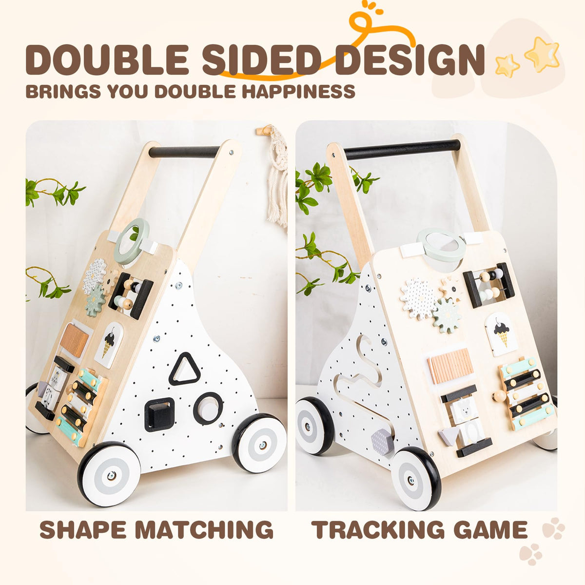Wooden Baby Walker I94946
