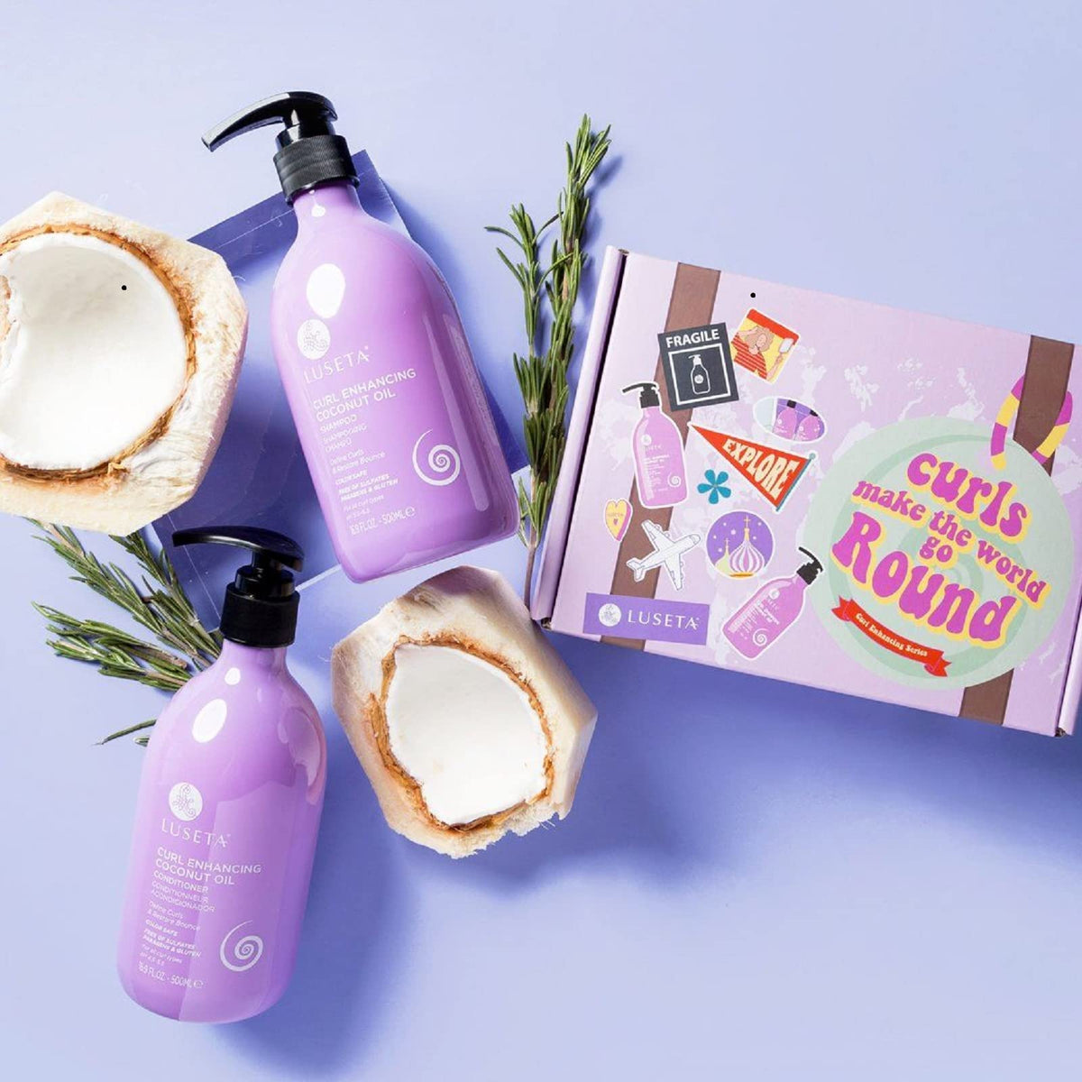 Coconut Oil Shampoo & Conditioner Set and Leave in Conditioner E511331