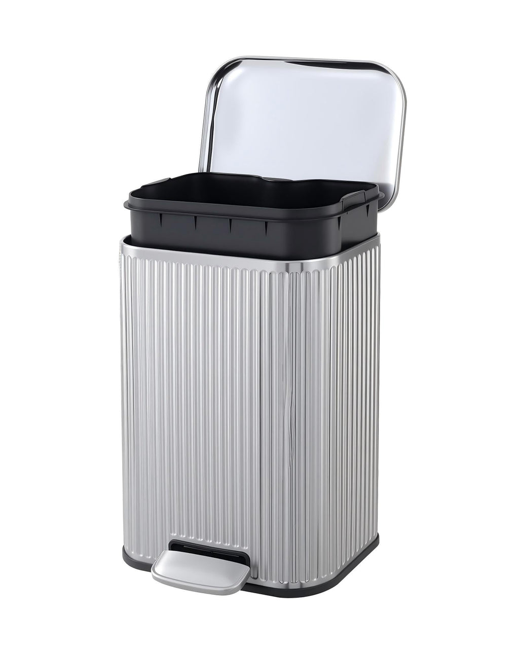 50L Step Trash Can with Soft Close Lid R11642