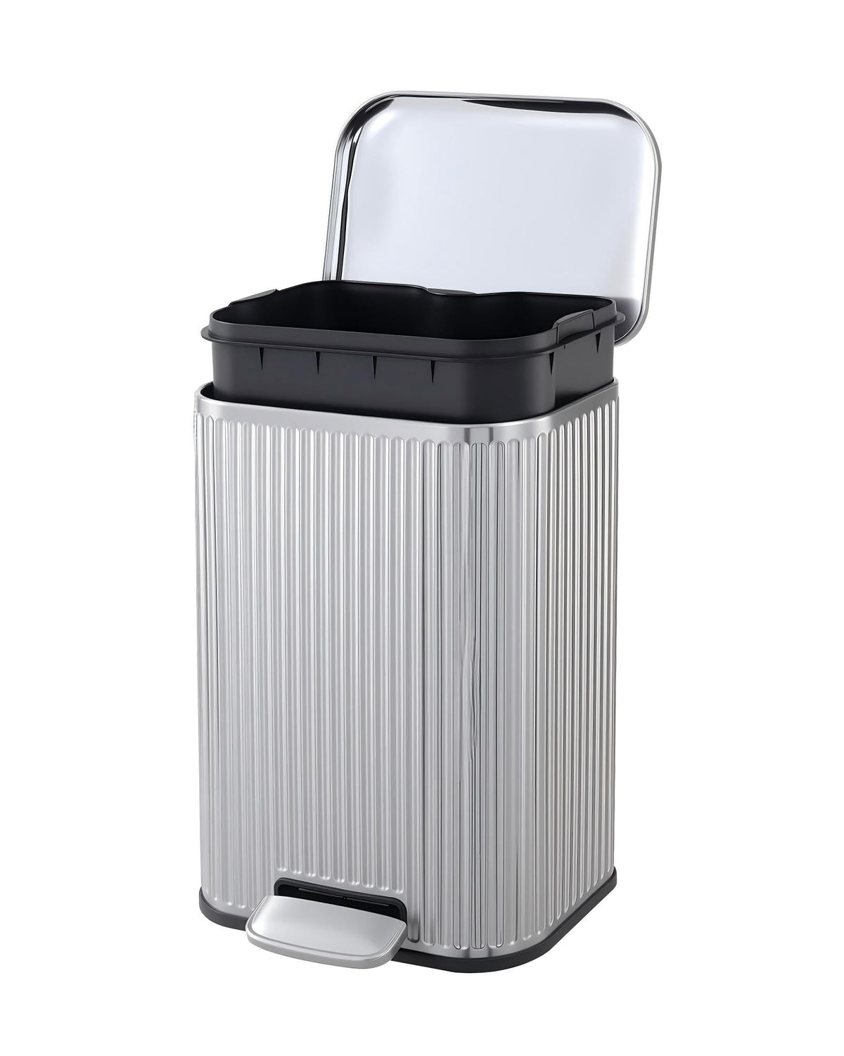 50L Step Trash Can with Soft Close Lid R11642