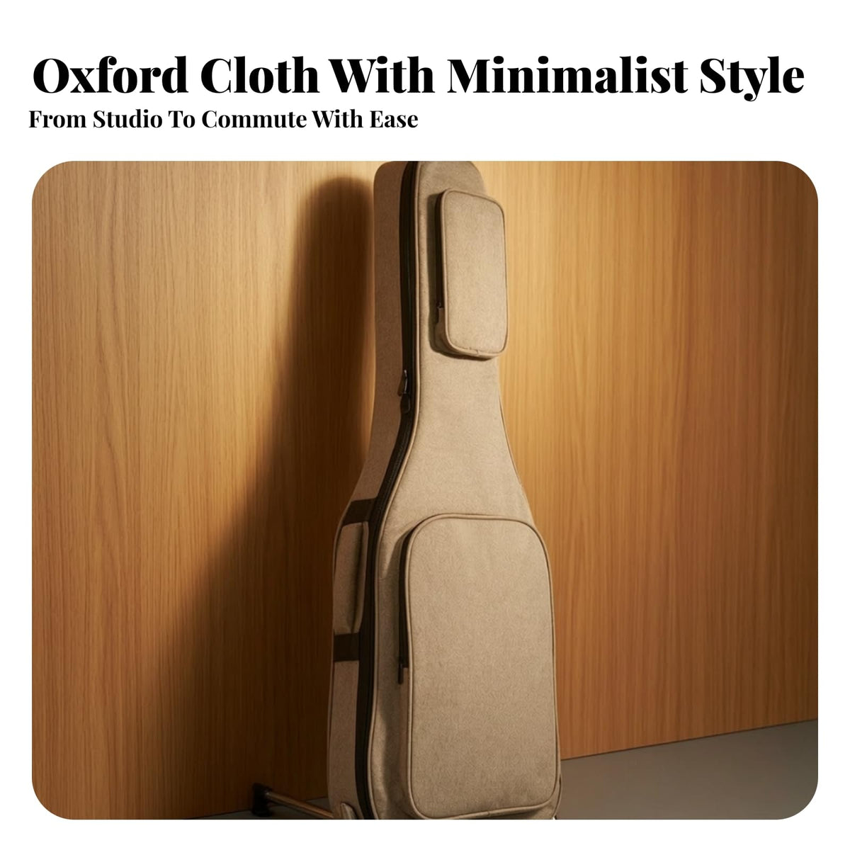 Electric Guitar Bag with Neck Support Oxford Cloth Gig Bag N985