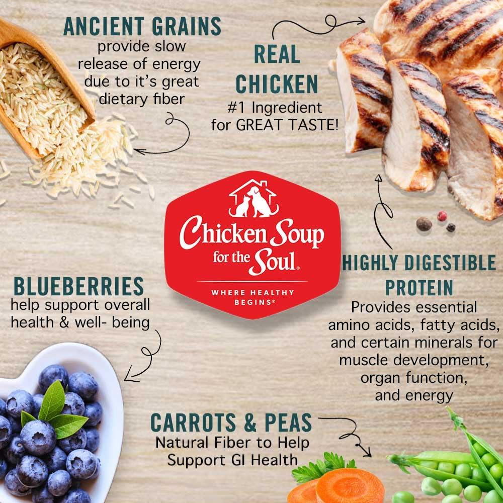 Chicken Brown Rice & Turkey Dry Dog Food 13.5lb U8540