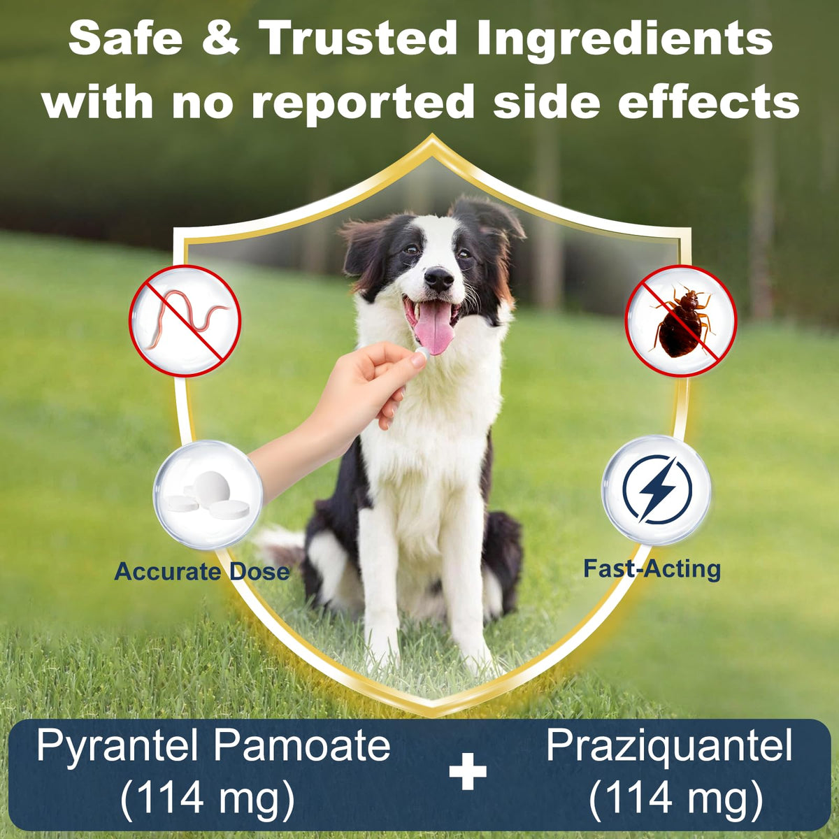 7-Way Dewormer for Dogs, 30 Tablets J5039