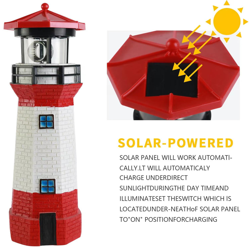 Solar Lighthouse Decorative Lights O403048