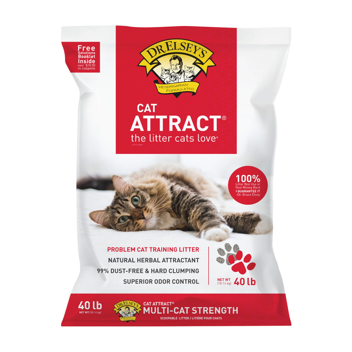 Clumping Clay Cat Litter 40 lb. Bag I325862
