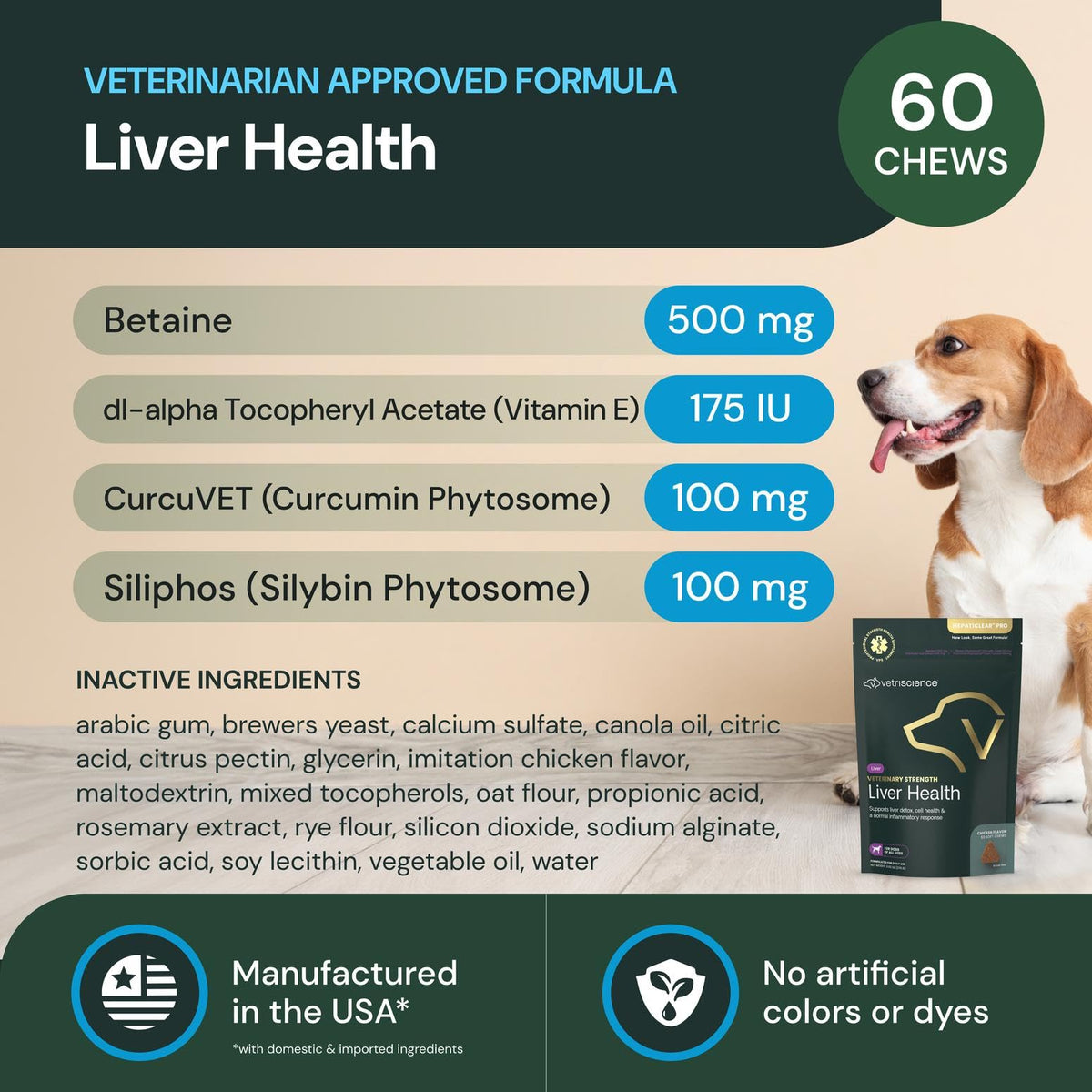 Liver Health Chews 60 Count F459