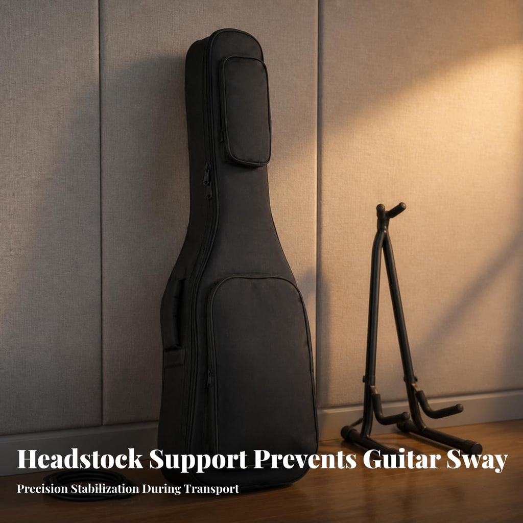 Electric Guitar Bag with Neck Support Oxford Cloth Gig Bag N985