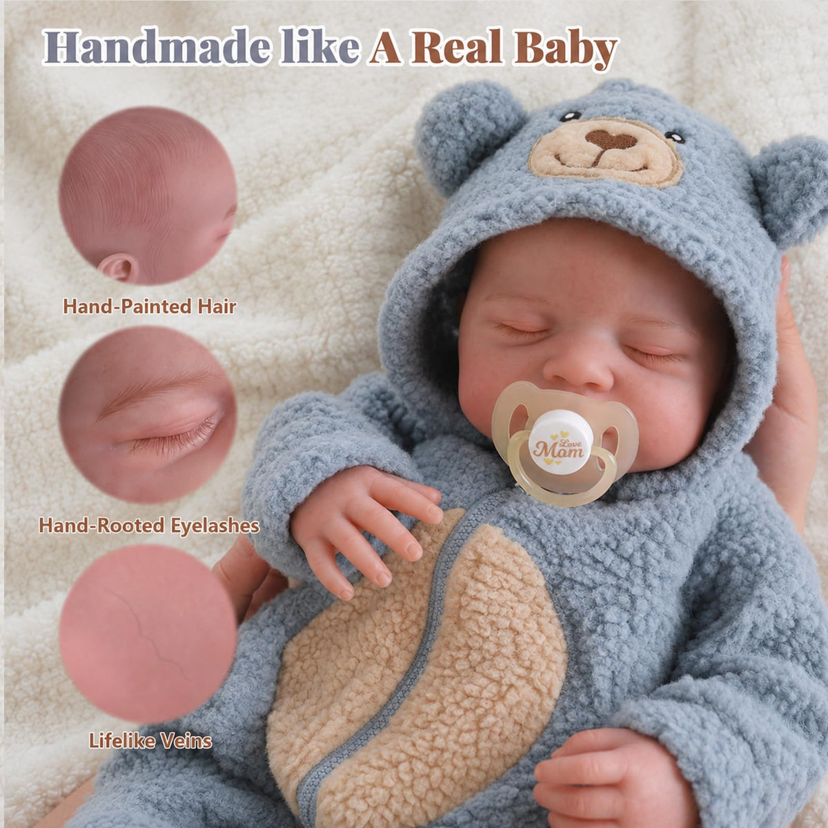 20 Inch Reborn Baby Dolls K63480