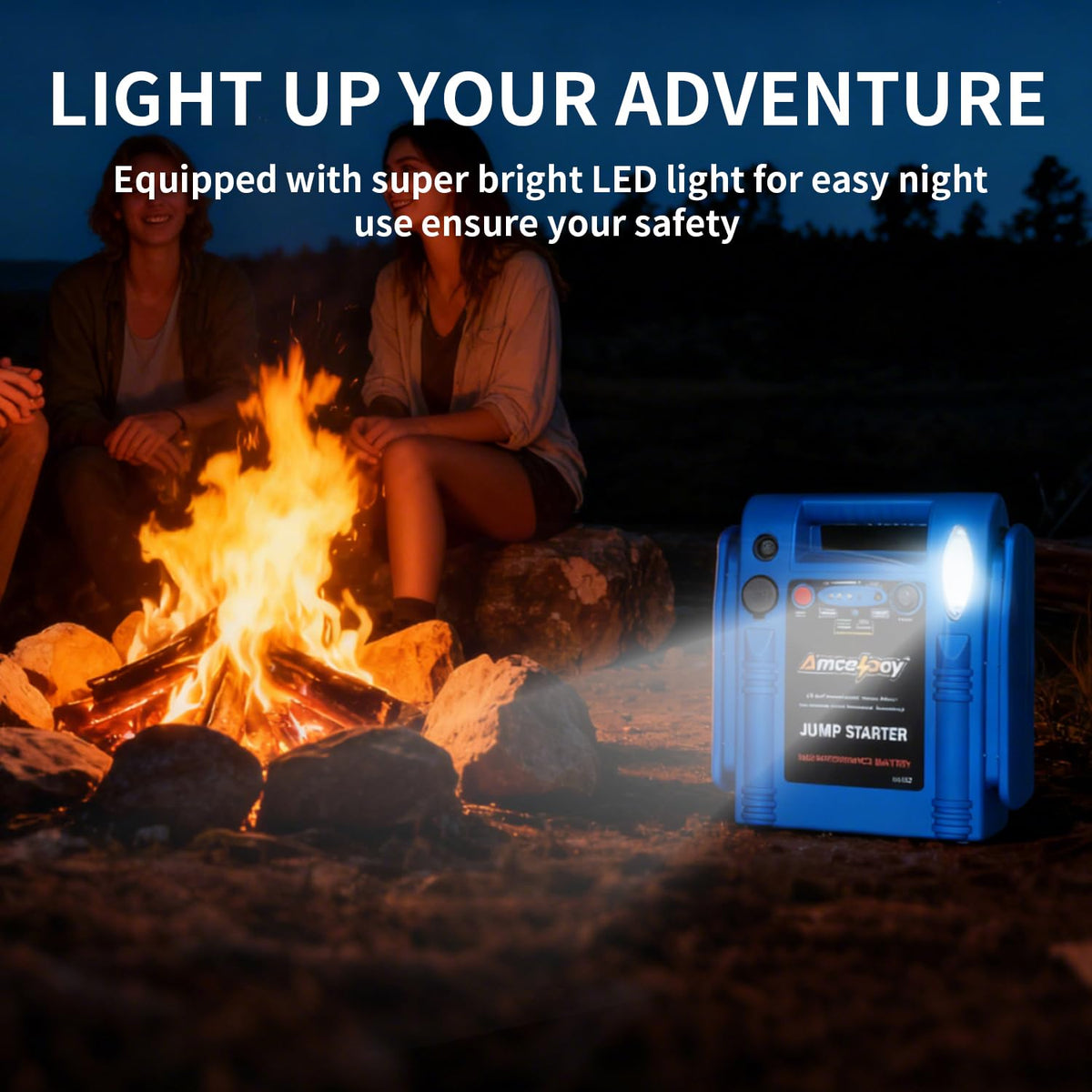 2000 Peak Amp 12V Car Battery Jump Starter R24927