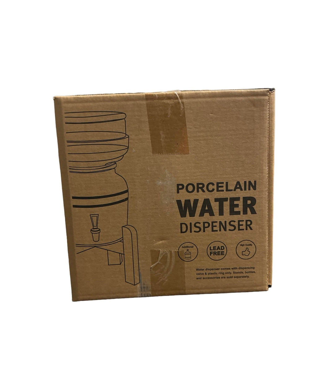 Blue Porcelain Ceramic Countertop Water Dispenser X7051