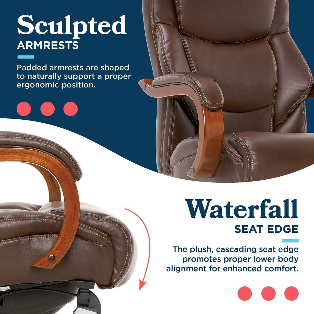 Big and Tall Leather Executive Office Chair C28091