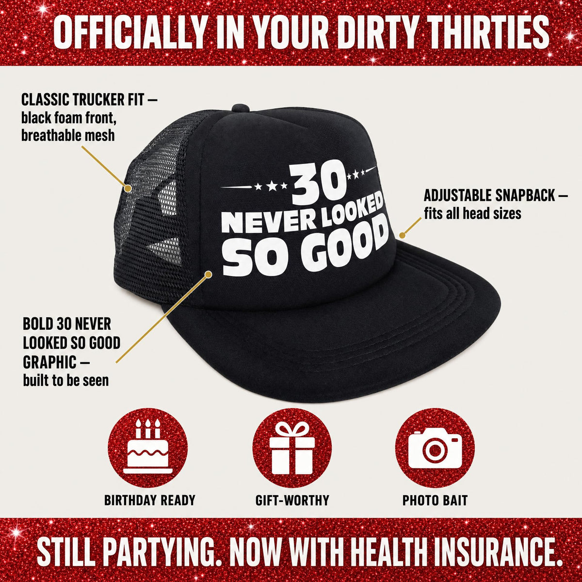 Novelty Trucker Hat E752356