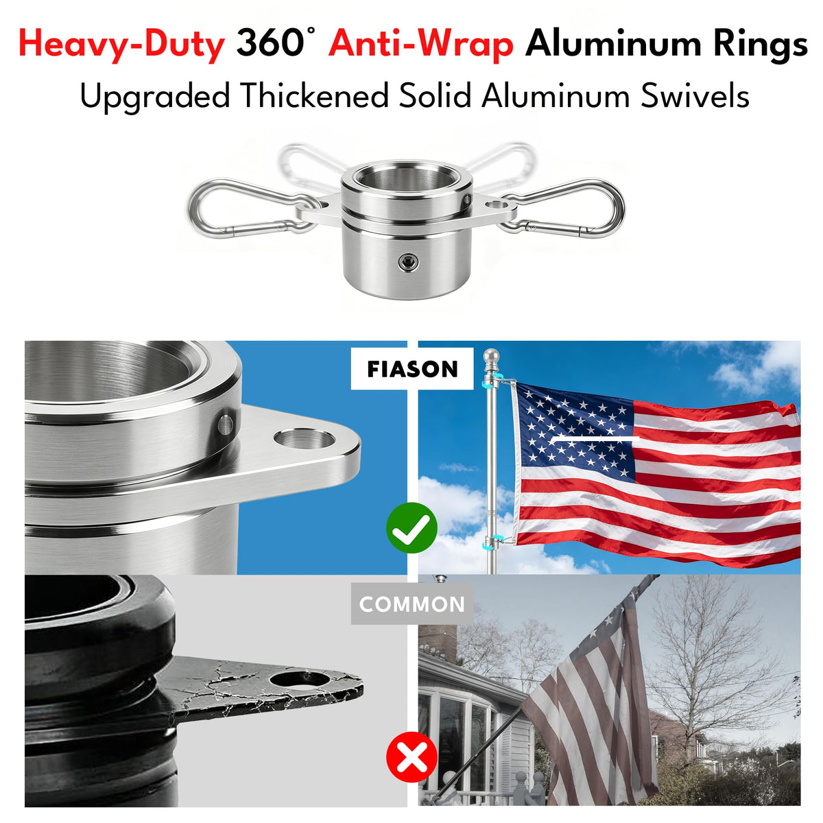 5FT Heavy Duty Flag Pole W8302