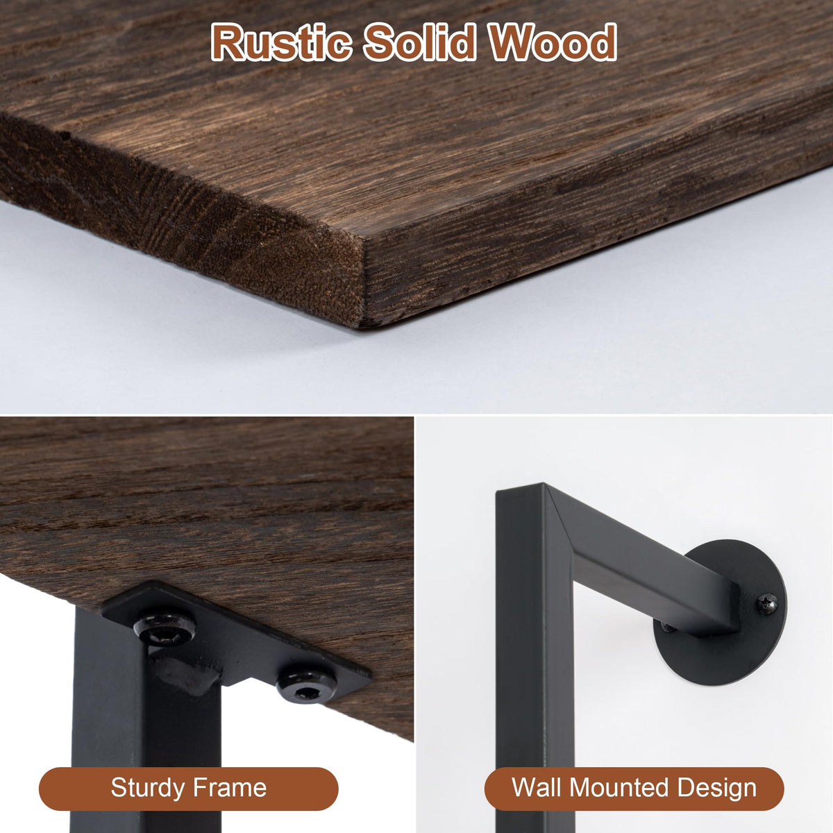 5-Tier Solid Wood Ladder Bookshelf Y979075