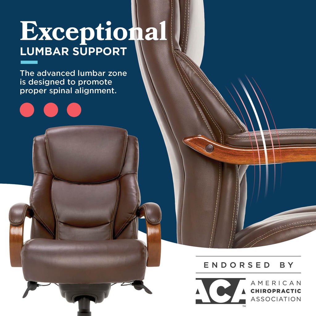 Big and Tall Leather Executive Office Chair C28091