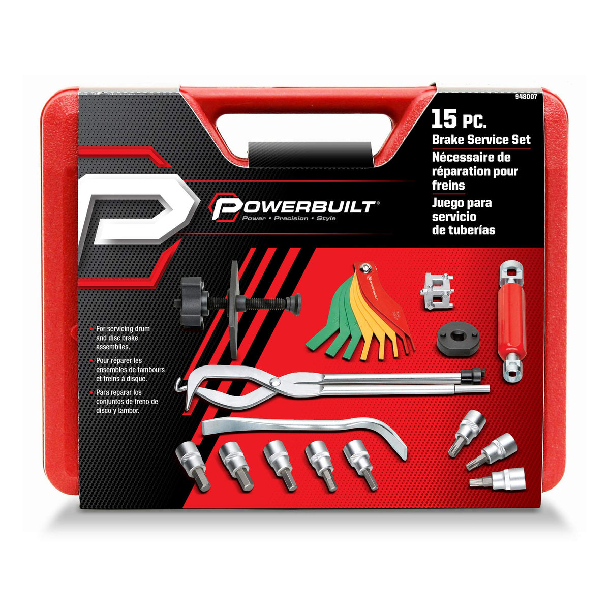 15 Piece Brake Service Set P9926