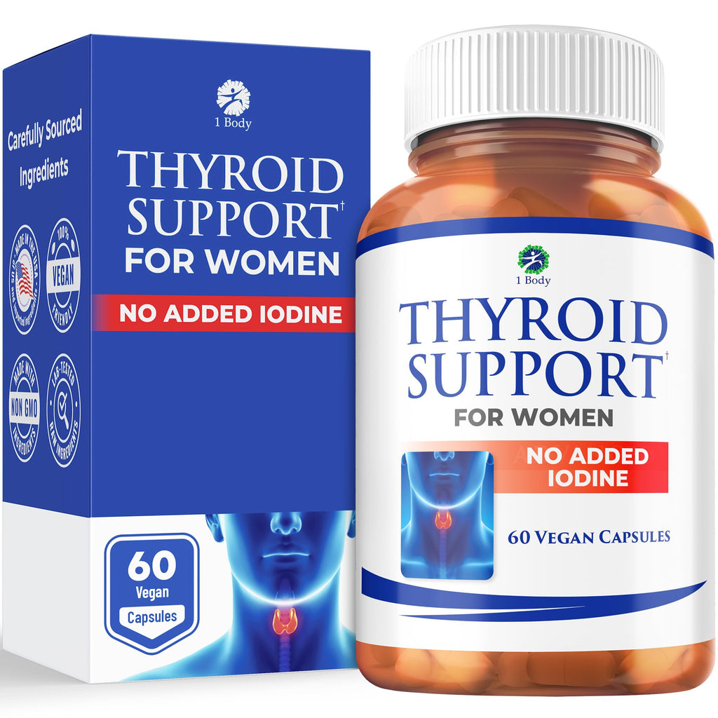60 Vegan Thyroid Support Capsules S1827