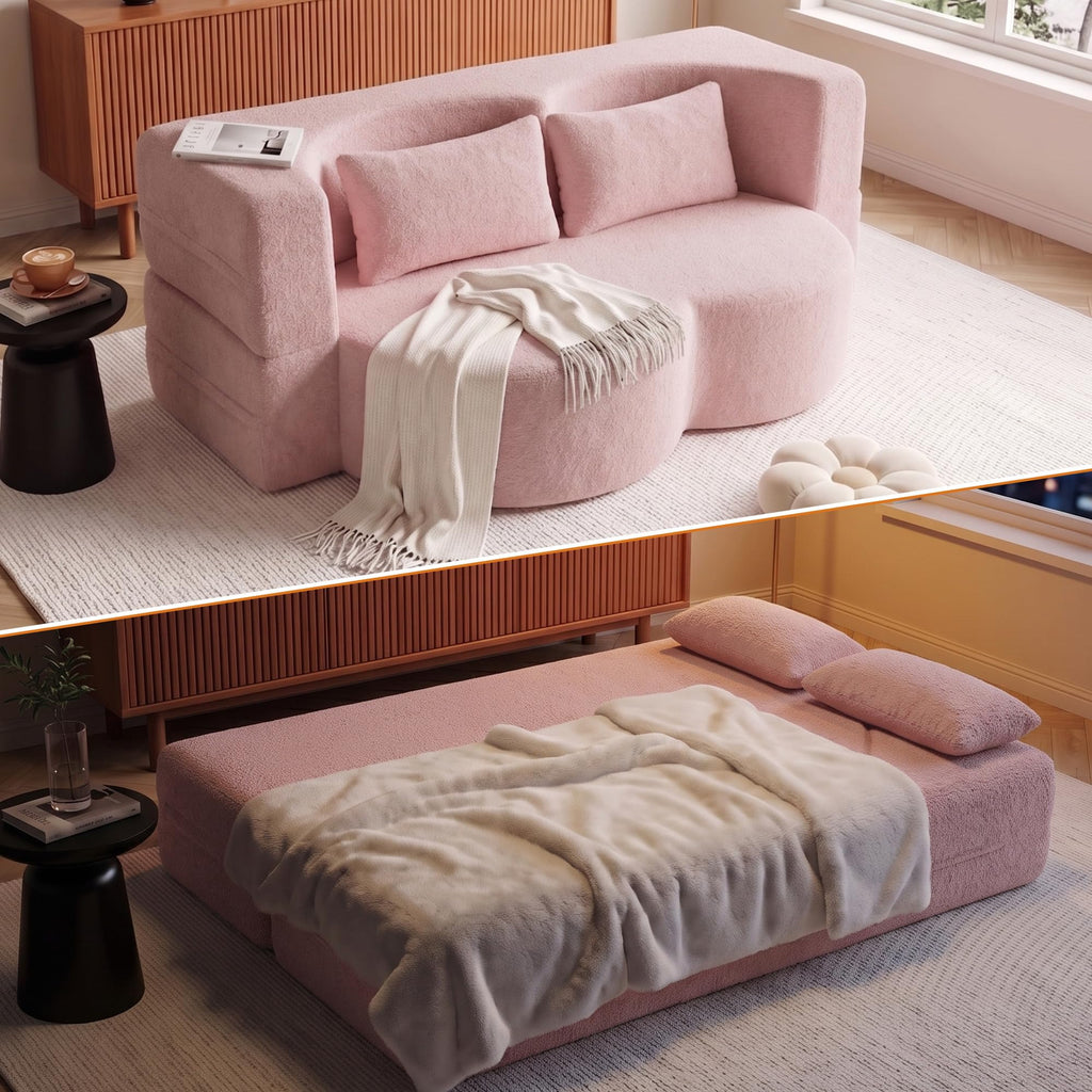 78" Convertible Folding Sofa Bed Full Size M664