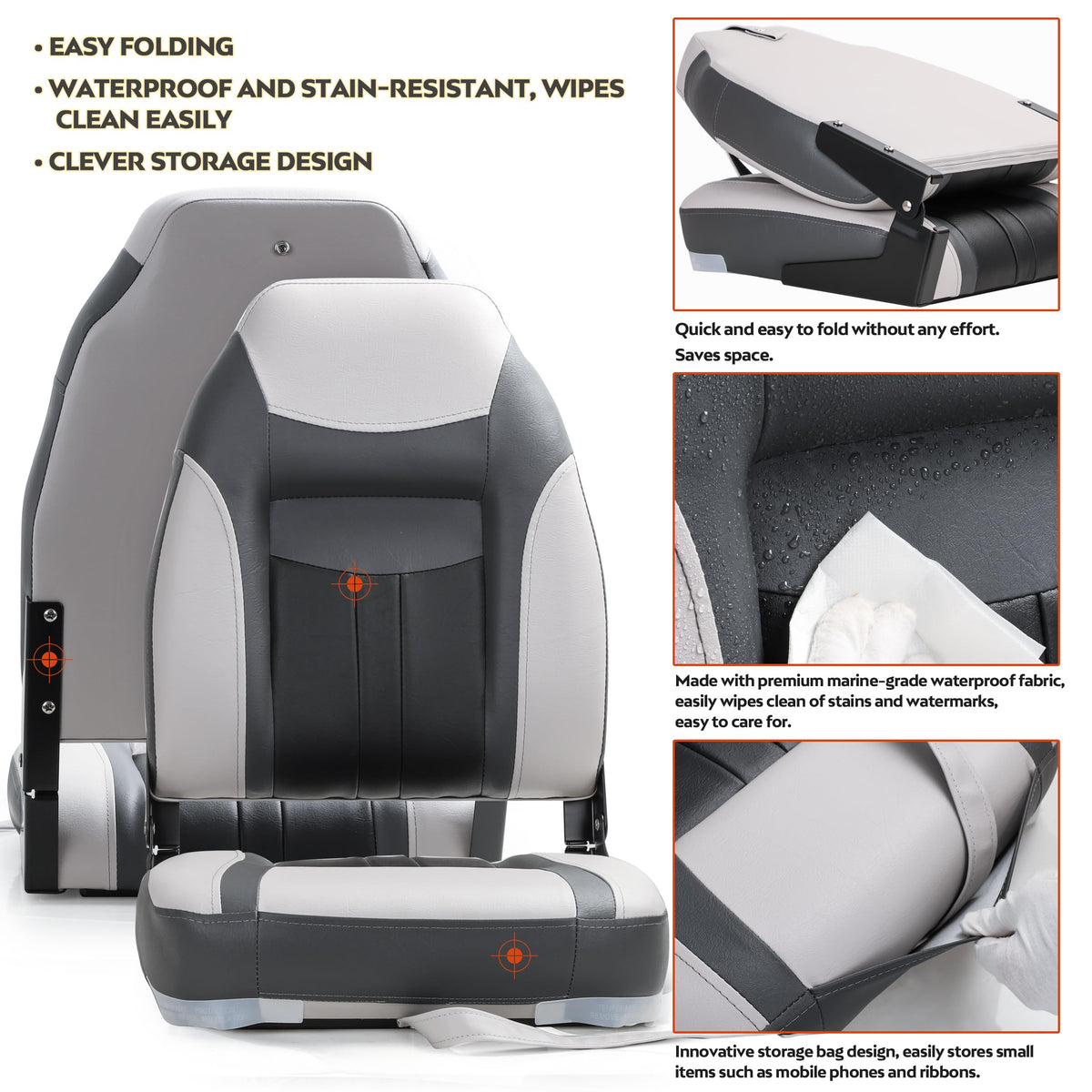 Folding Fishing Boat Seat L519901