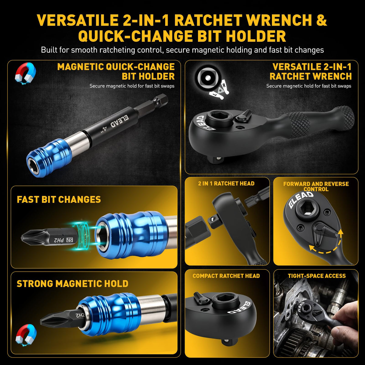 148-Piece SAE/Metric Mechanics Tool Set X69710