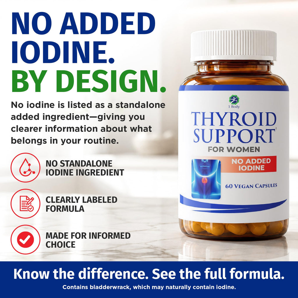 60 Vegan Thyroid Support Capsules S1827
