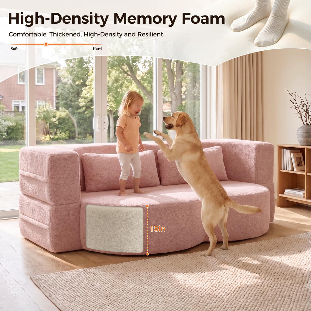 78" Convertible Folding Sofa Bed Full Size M664