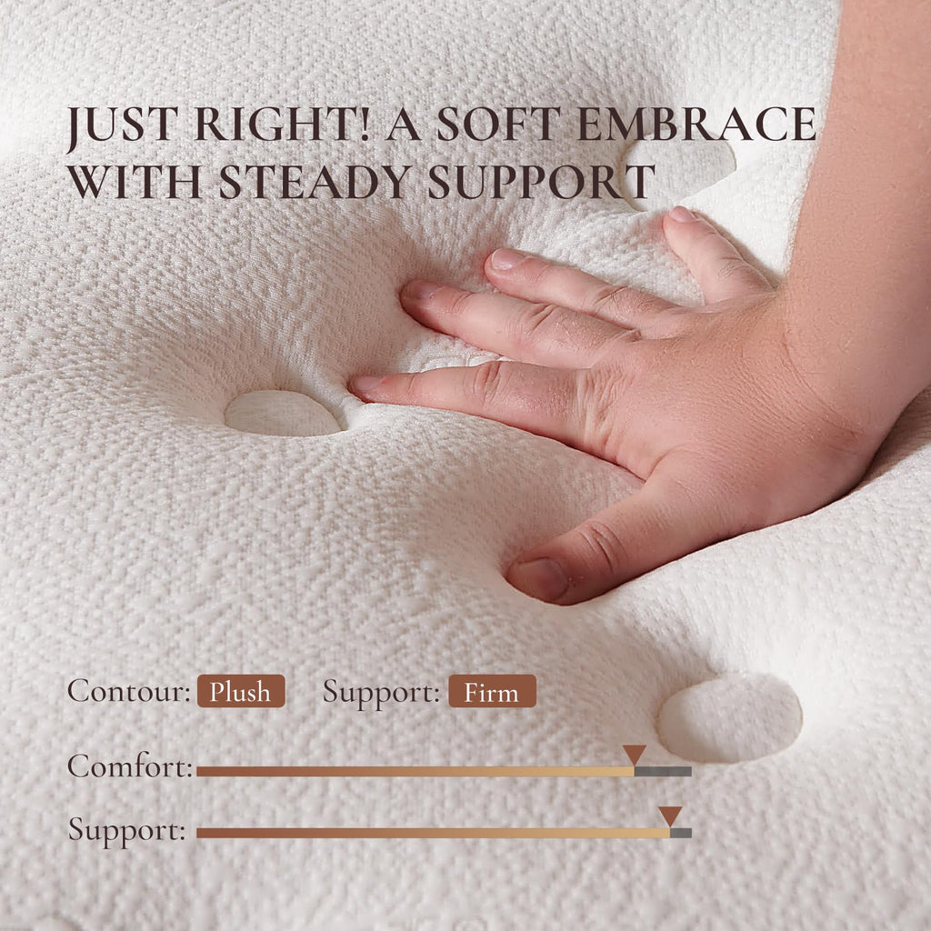 Full Size 12 Inch Medium Firm Hybrid Mattress B860