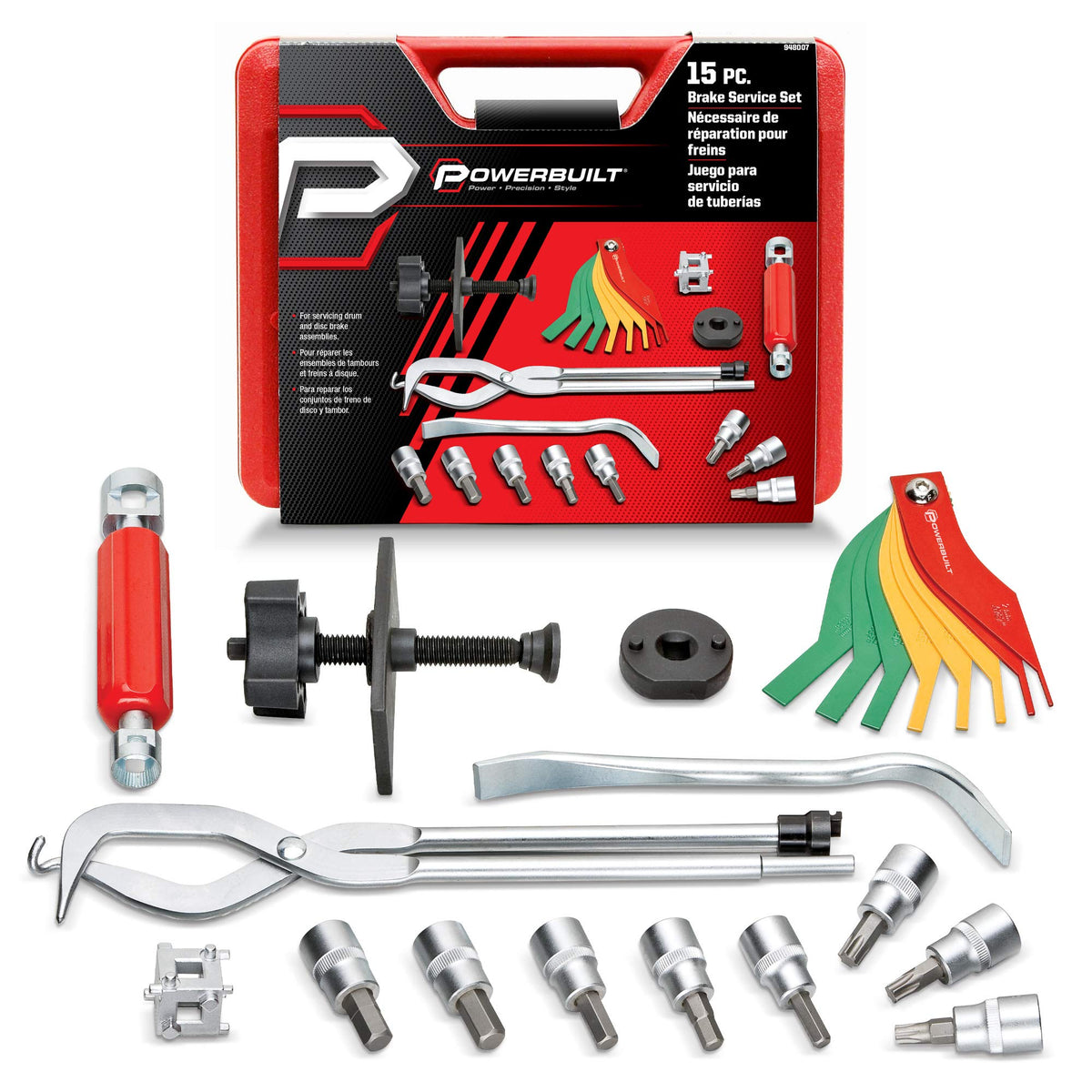 15 Piece Brake Service Set P9926