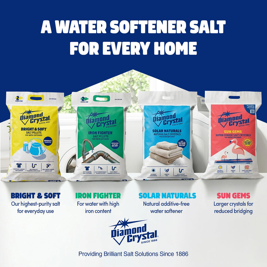 4 Pack Super Coarse Water Softener Salt, 40 Pounds X573122