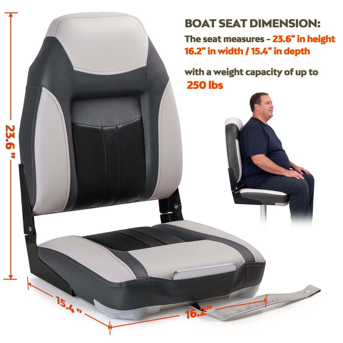 Folding Fishing Boat Seat L519901