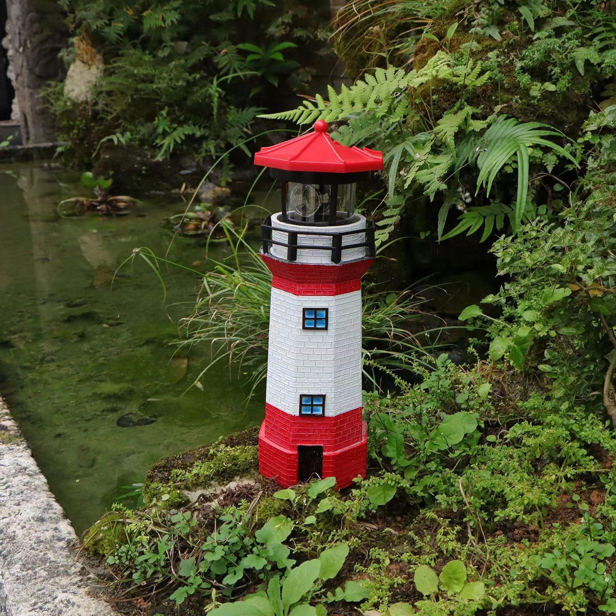 Solar Lighthouse Decorative Lights O403048