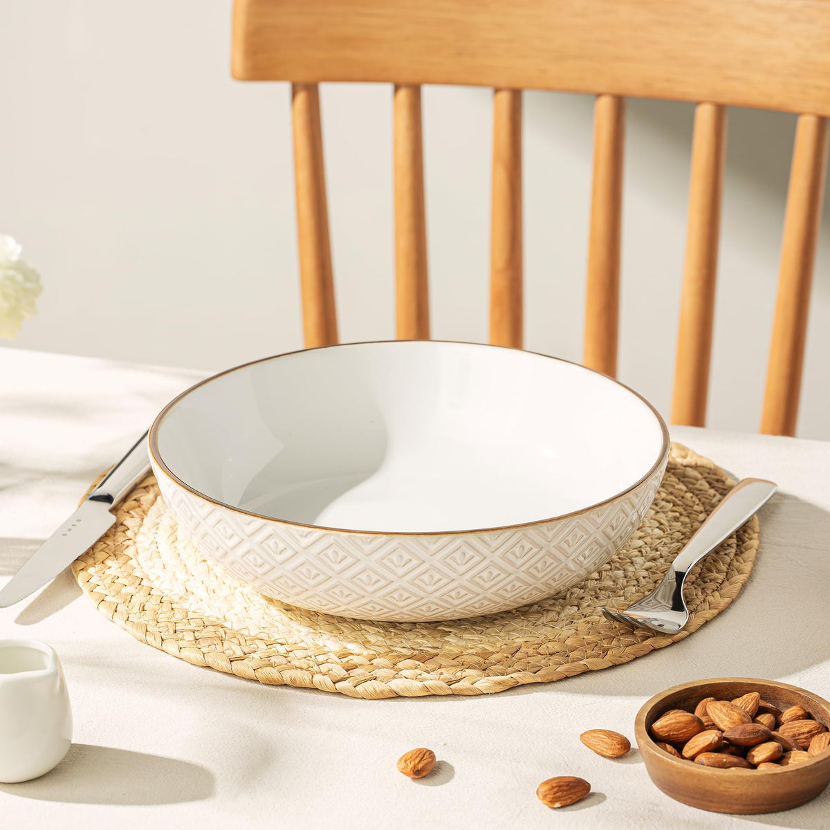 36 oz Set of 4 Ceramic Pasta Bowl X88918