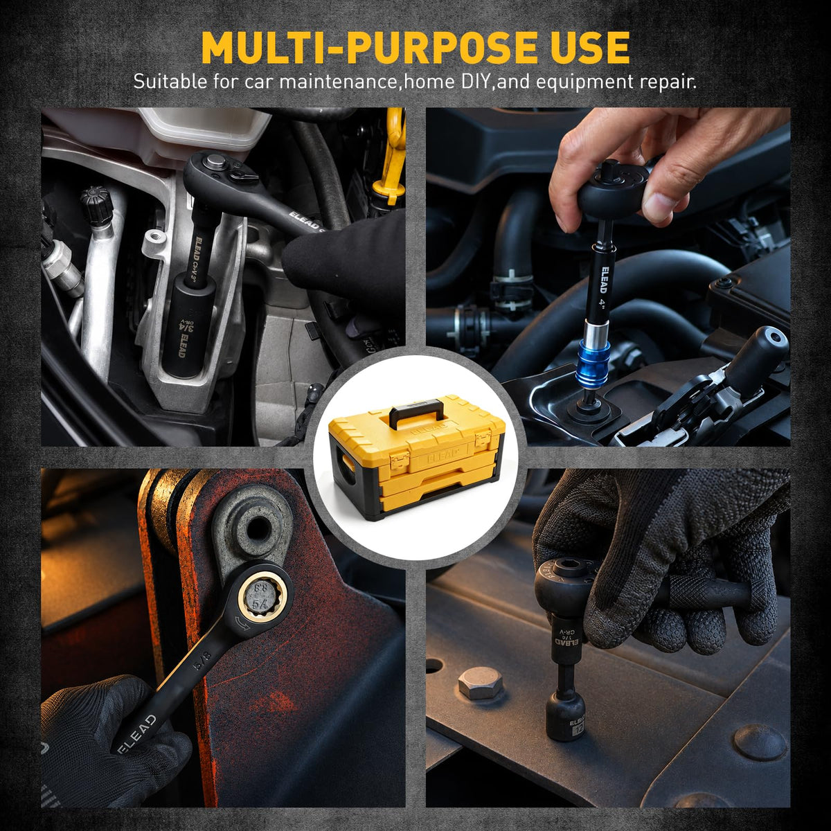 148-Piece SAE/Metric Mechanics Tool Set X69710