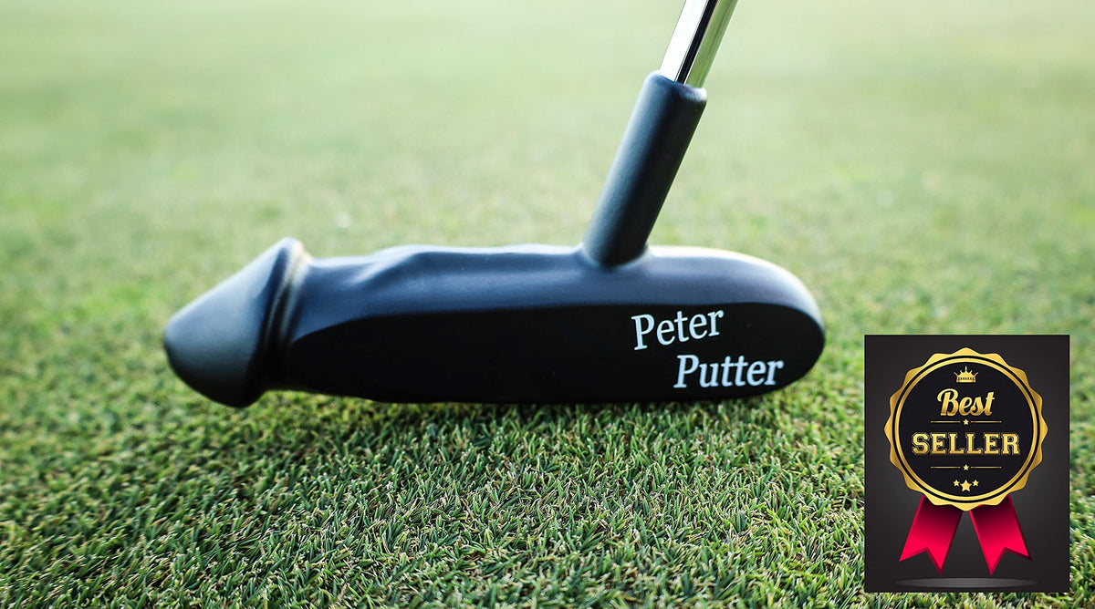 Classic Black & White Golf Putter with Graphite Shaft A920278