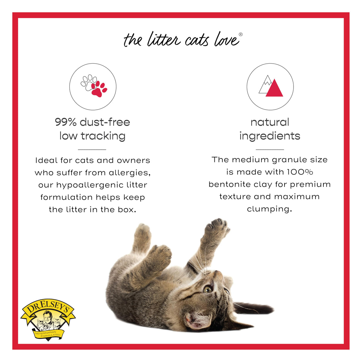 Clumping Clay Cat Litter 40 lb. Bag I325862