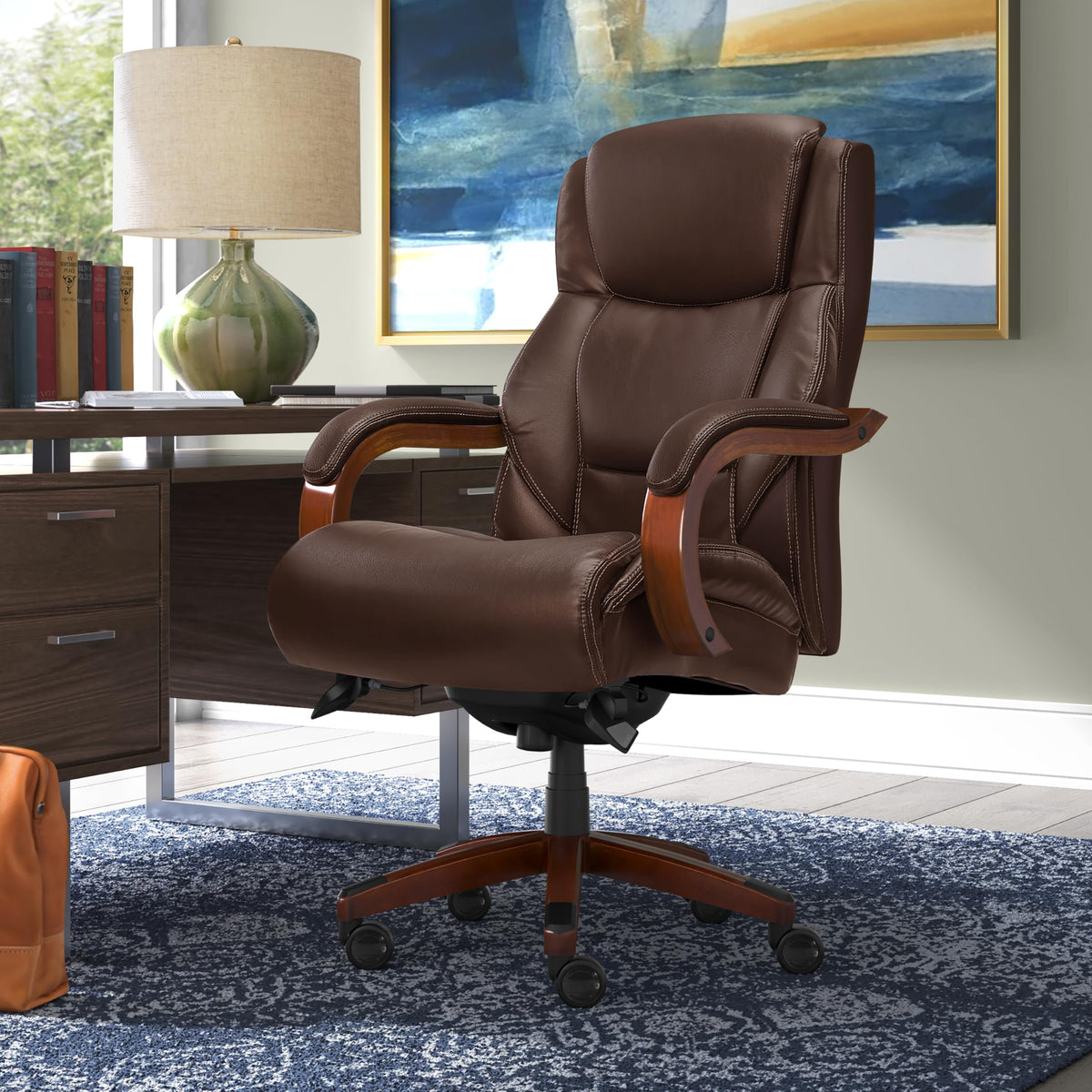 Big and Tall Leather Executive Office Chair C28091