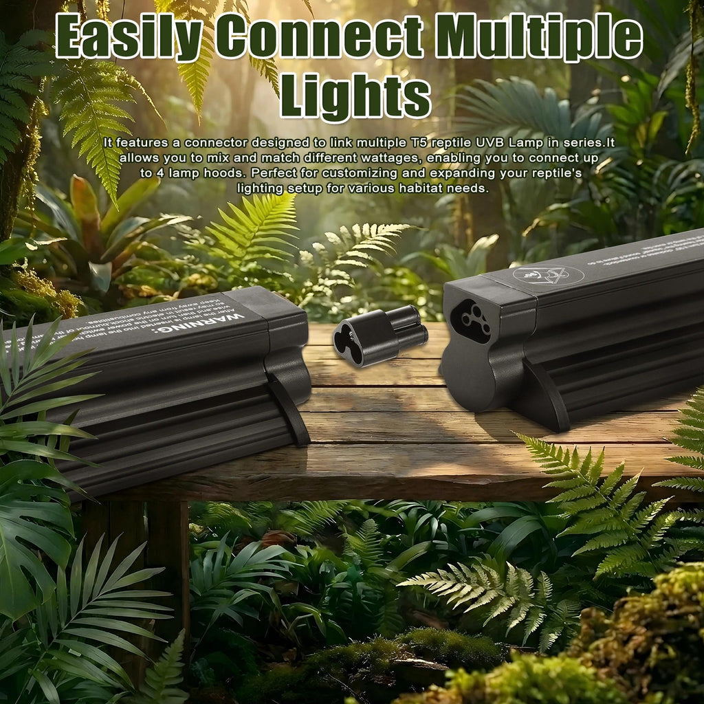 22.6" 14W 5.0 UVB Reptile Light Kit B871871