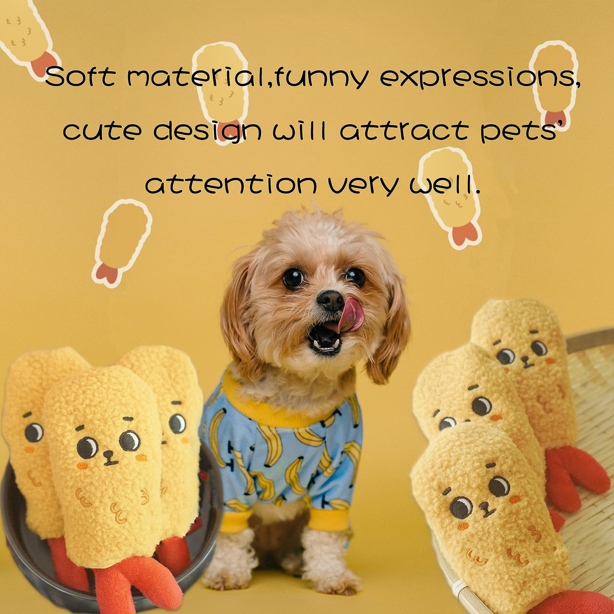 Plush Dog Chew Toy B9595