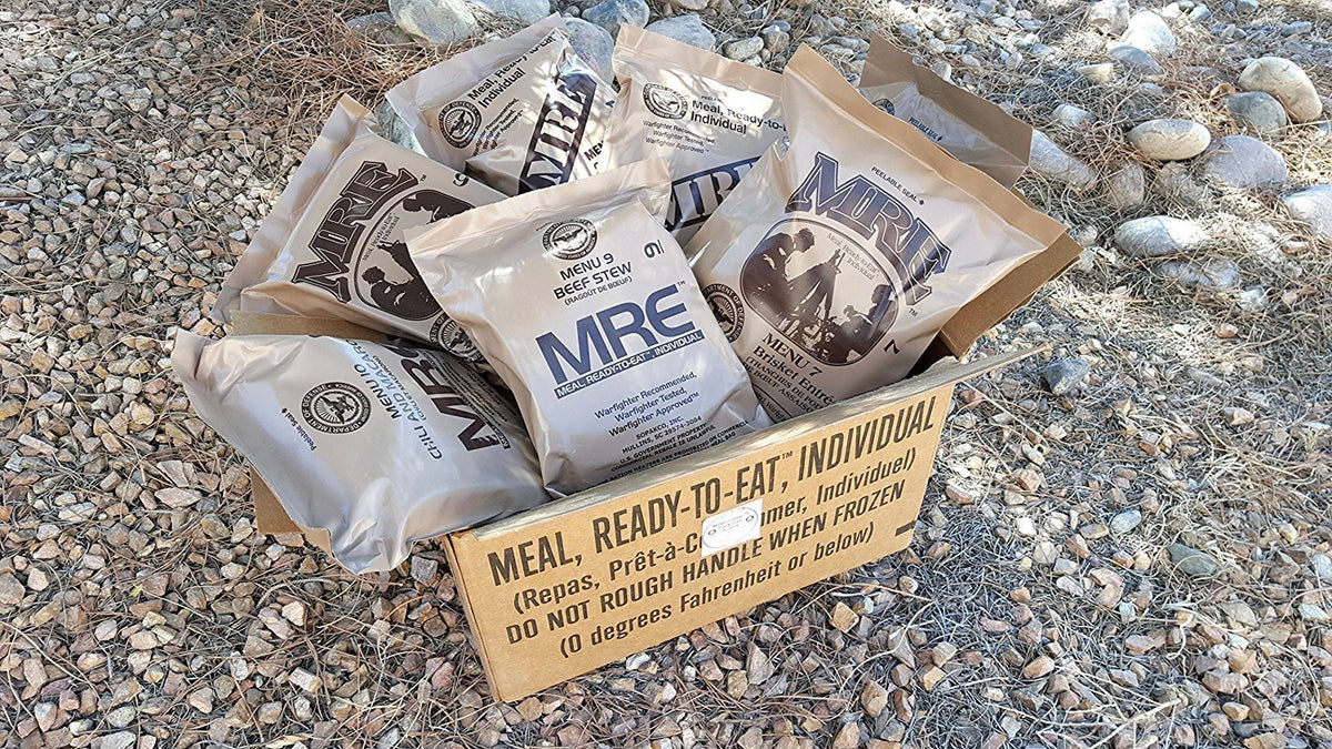12 Meals Military Surplus Meal Ready to Eat S42208