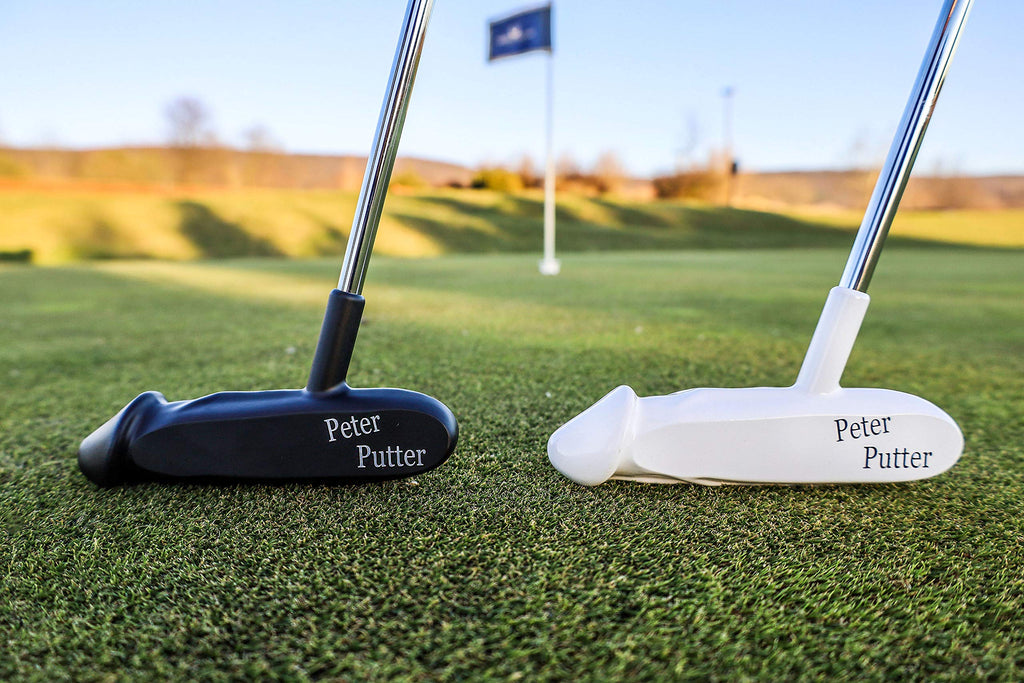 Classic Black & White Golf Putter with Graphite Shaft A920278