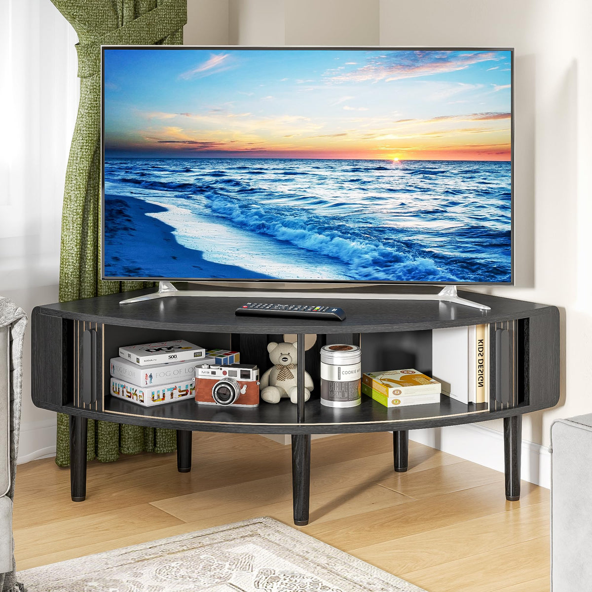 44 Inch Curved Corner TV Stand A501759