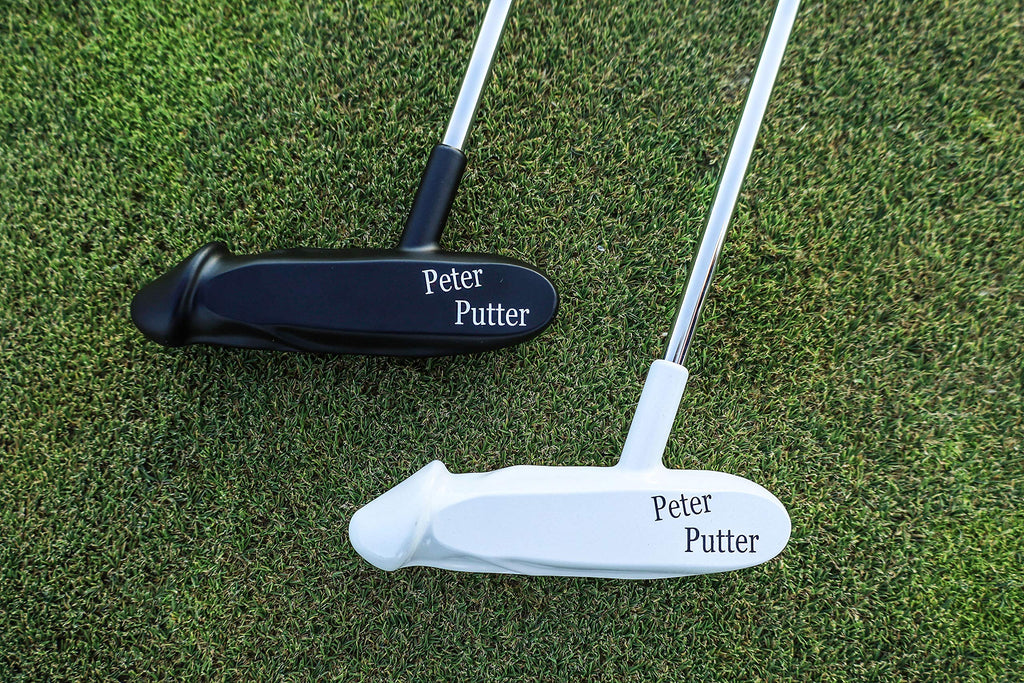 Classic Black & White Golf Putter with Graphite Shaft A920278